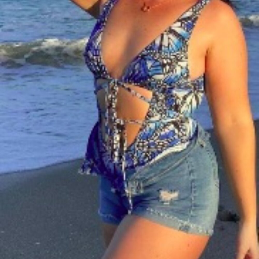 Toluca Nicola Midi - Triangle Waist Wrap Midi Reg - Medium (red/black/pink)